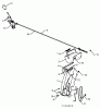 Jonsered ST 2109 E (96191004003) - Snow Thrower (2011-07) Ersatzteile CONTROL PANEL DISCHARGE CHUTE #3