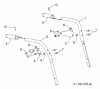 Jonsered ST 2109 E (96191004003) - Snow Thrower (2011-07) Ersatzteile HANDLE #6