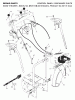 Jonsered ST 2111 E (96191002201) - Snow Thrower (2007-10) Ersatzteile CONTROL PANEL DISCHARGE CHUTE