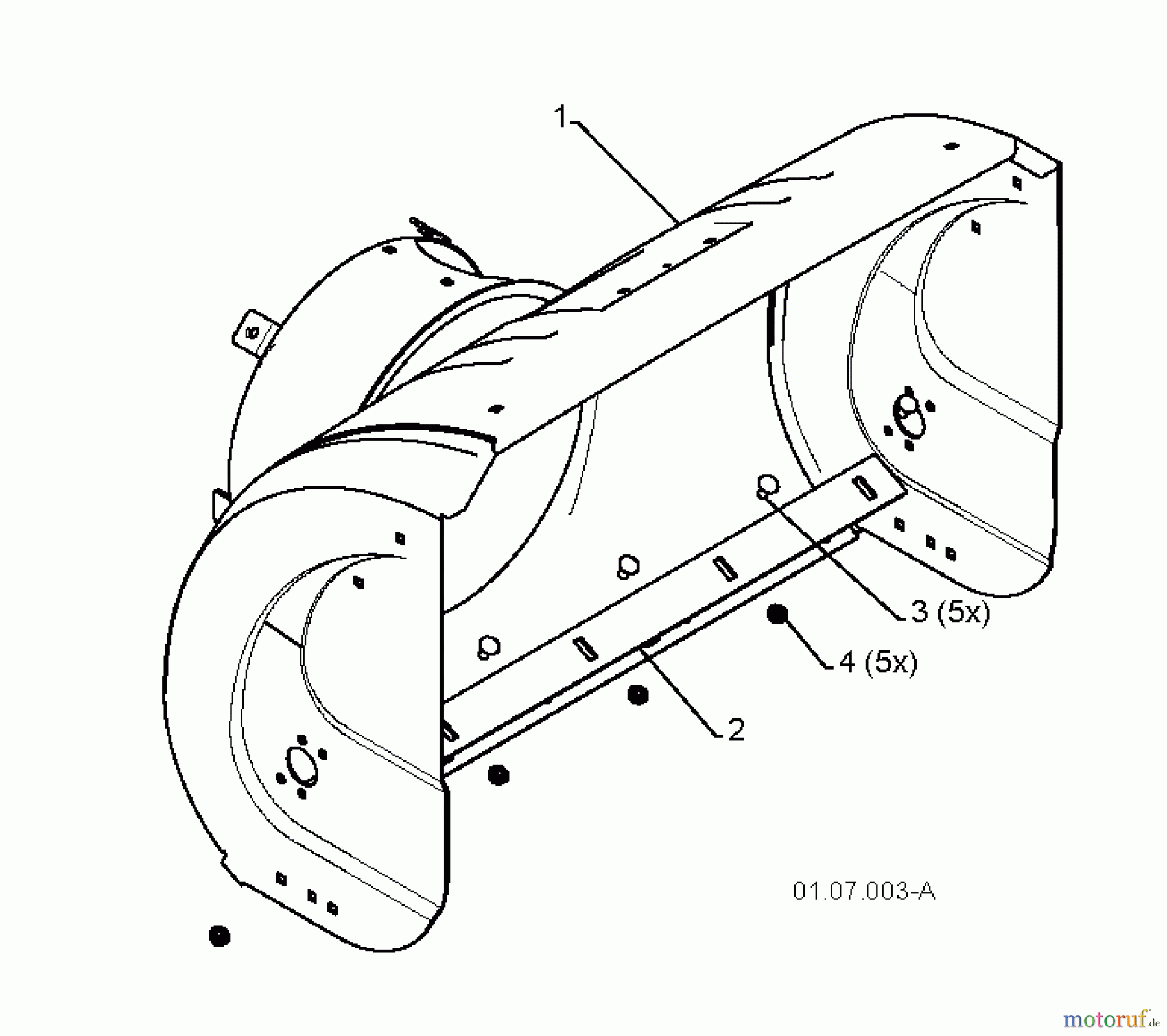  Jonsered Schneefräsen ST 2111 E (96191002204) - Jonsered Snow Thrower (2008-09) AUGER HOUSING IMPELLER #4