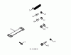 Jonsered ST 2111 E (96191002204) - Snow Thrower (2008-09) Ersatzteile BAG OF PARTS #1