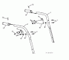 Jonsered ST 2111 E (96191002204) - Snow Thrower (2008-09) Ersatzteile HANDLE #3