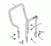 Jonsered ST 2111 E (96191002204) - Snow Thrower (2008-09) Ersatzteile HANDLE #4