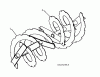 Jonsered ST 2111 E (96191004105) - Snow Thrower (2012-05) Ersatzteile AUGER HOUSING IMPELLER #7