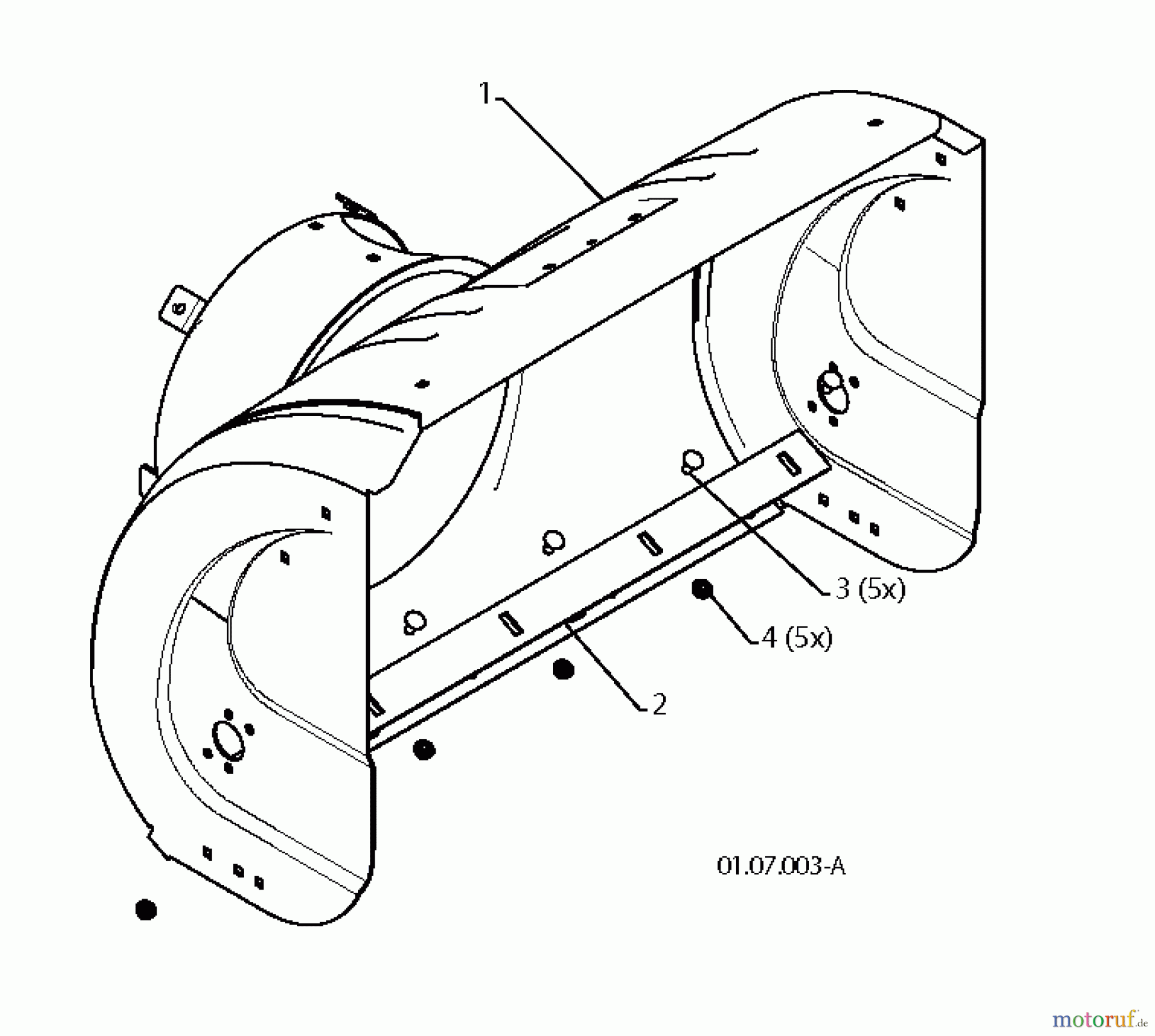 Jonsered Schneefräsen ST 2111 E (96191004106) - Jonsered Snow Thrower (2012-08) AUGER HOUSING IMPELLER #1