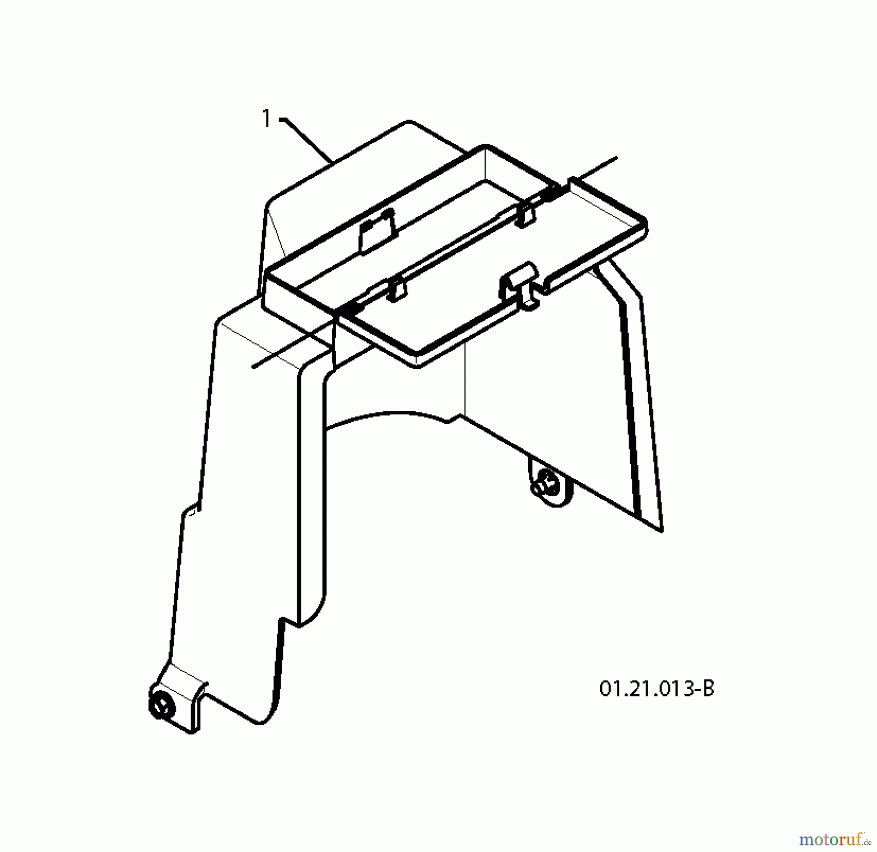 Jonsered Schneefräsen ST 2111 E (96191004106) - Jonsered Snow Thrower (2012-08) CHASSIS ENGINE PULLEYS B