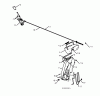 Jonsered ST 2111 E (96191004105) - Snow Thrower (2012-05) Ersatzteile CONTROL PANEL DISCHARGE CHUTE #3