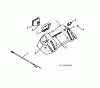 Jonsered ST 2111 E (96191004105) - Snow Thrower (2012-05) Ersatzteile HANDLE CONTROLS B