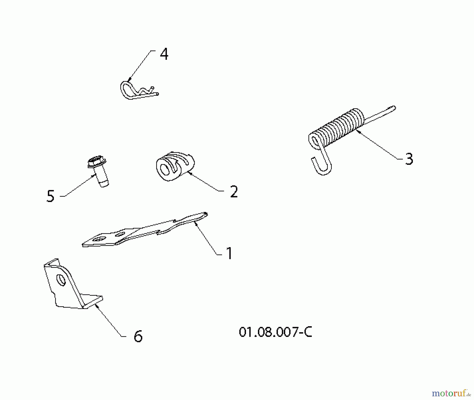 Jonsered Schneefräsen ST 2111 E (96191004105) - Jonsered Snow Thrower (2012-05) HANDLE CONTROLS C