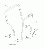 Jonsered ST 2111 E (96191004105) - Snow Thrower (2012-05) Ersatzteile HANDLE CONTROLS E