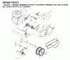 Jonsered CT2105F (J2105FB, 954130095) - Cultivator (2004-01) Ersatzteile BELT GUARD PULLEY
