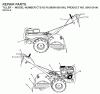 Jonsered CT2105R (96091000100) - Cultivator (2008-07) Ersatzteile DECALS