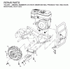 Jonsered CT2105R (96091000100) - Cultivator (2008-07) Ersatzteile MAINFRAME RIGHT SIDE