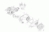 Jonsered CT2105R (96091000107) - Cultivator (2010-09) Ersatzteile MAINFRAME LEFT SIDE