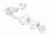 Jonsered CT2105R (96091000108) - Cultivator (2011-05) Ersatzteile MAINFRAME LEFT SIDE