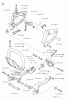 Jonsered HT2122 - Hedge Trimmer (2000-03) Ersatzteile HANDLE CONTROLS