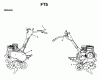 Jonsered RT5 (954003451) - Rear-Tine Tiller (1997-01) Ersatzteile DECALS #1