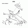 Jonsered RT5 (954003451) - Rear-Tine Tiller (1997-01) Ersatzteile HANDLE #1