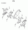 Jonsered RT5 (954003451) - Rear-Tine Tiller (1997-01) Ersatzteile TINE ASSEMBLY #1