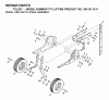 Jonsered FT5 (JFT5M, 954003311) - Front-Tine Tiller (2000-02) Ersatzteile WHEEL DEPTH STAKE ASSEMBLY