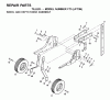 Jonsered FT5 (JFT5N) - Front-Tine Tiller (2001-01) Ersatzteile WHEEL DEPTH STAKE ASSEMBLY