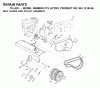 Jonsered FT5 (JFT5P, 954130056) - Front-Tine Tiller (2002-02) Ersatzteile BELT GUARD PULLEY