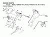 Jonsered FT5 (JFT5Q, 954130056) - Front-Tine Tiller (2002-03) Ersatzteile HANDLE