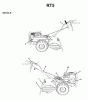 Jonsered FT5 - Front-Tine Tiller (1998-04) Ersatzteile DECALS #2