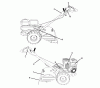 Jonsered MRT 6 (96091002100) - Rear-Tine Tiller (2010-10) Ersatzteile DECALS