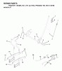 Jonsered LT14 (JLT14A, 954130058) - Lawn & Garden Tractor (2002-06) Ersatzteile MOWER LIFT / DECK LIFT