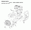 Jonsered RT5 (JNART5A) - Rear-Tine Tiller (2003-01) Ersatzteile MAINFRAME RIGHT SIDE