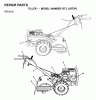 Jonsered RT5 (JRT5P) - Rear-Tine Tiller (2000-02) Ersatzteile DECALS