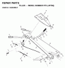 Jonsered RT5 (JRT5Q) - Rear-Tine Tiller (2001-01) Ersatzteile HANDLE CONTROLS