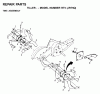 Jonsered RT5 (JRT5Q) - Rear-Tine Tiller (2001-01) Ersatzteile TINE ASSEMBLY