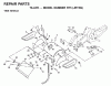 Jonsered RT5 (JRT5Q) - Rear-Tine Tiller (2001-01) Ersatzteile TINE SHIELD