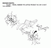 Jonsered RT5 (JRT5S, 954130057) - Rear-Tine Tiller (2002-03) Ersatzteile TINE ASSEMBLY