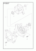 Jonsered BC2043 - Brushcutter (2010-01) Ersatzteile CRANKCASE