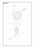 Jonsered BC2043 - Brushcutter (2010-01) Ersatzteile CYLINDER