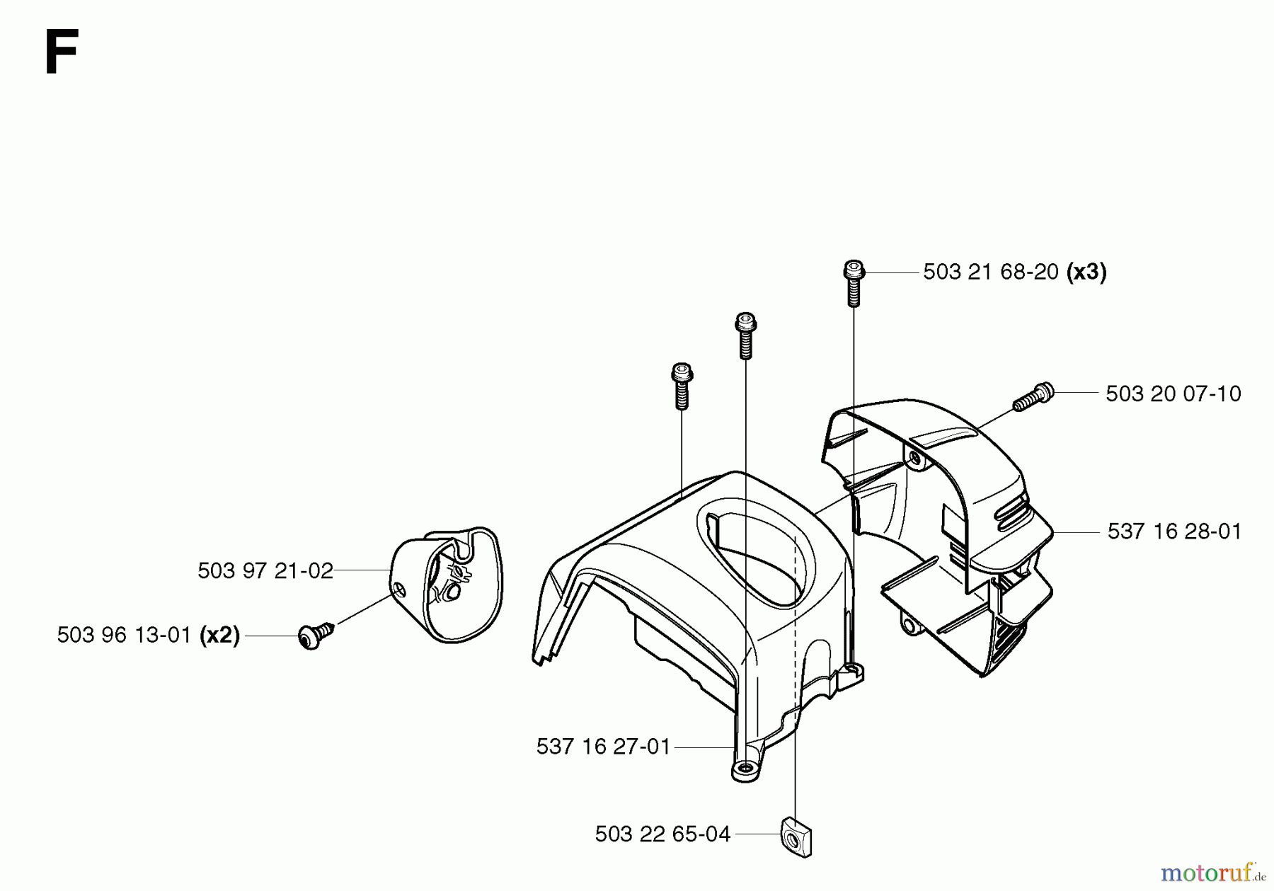 Jonsered Motorsensen, Trimmer GT2125 - Jonsered String/Brush Trimmer (2003-03) CYLINDER COVER