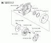 Jonsered FC2145 - String/Brush Trimmer (2006-01) Ersatzteile CLUTCH