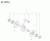 Jonsered FC2145W - String/Brush Trimmer (2010-09) Ersatzteile CRANKSHAFT
