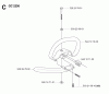 Jonsered GC2236 - String/Brush Trimmer (2007-01) Ersatzteile HANDLE