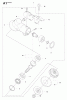 Jonsered MC2255 - String/Brush Trimmer (2008-07) Ersatzteile BEVEL GEAR