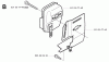 Jonsered BP2052 - String/Brush Trimmer (2001-02) Ersatzteile MUFFLER