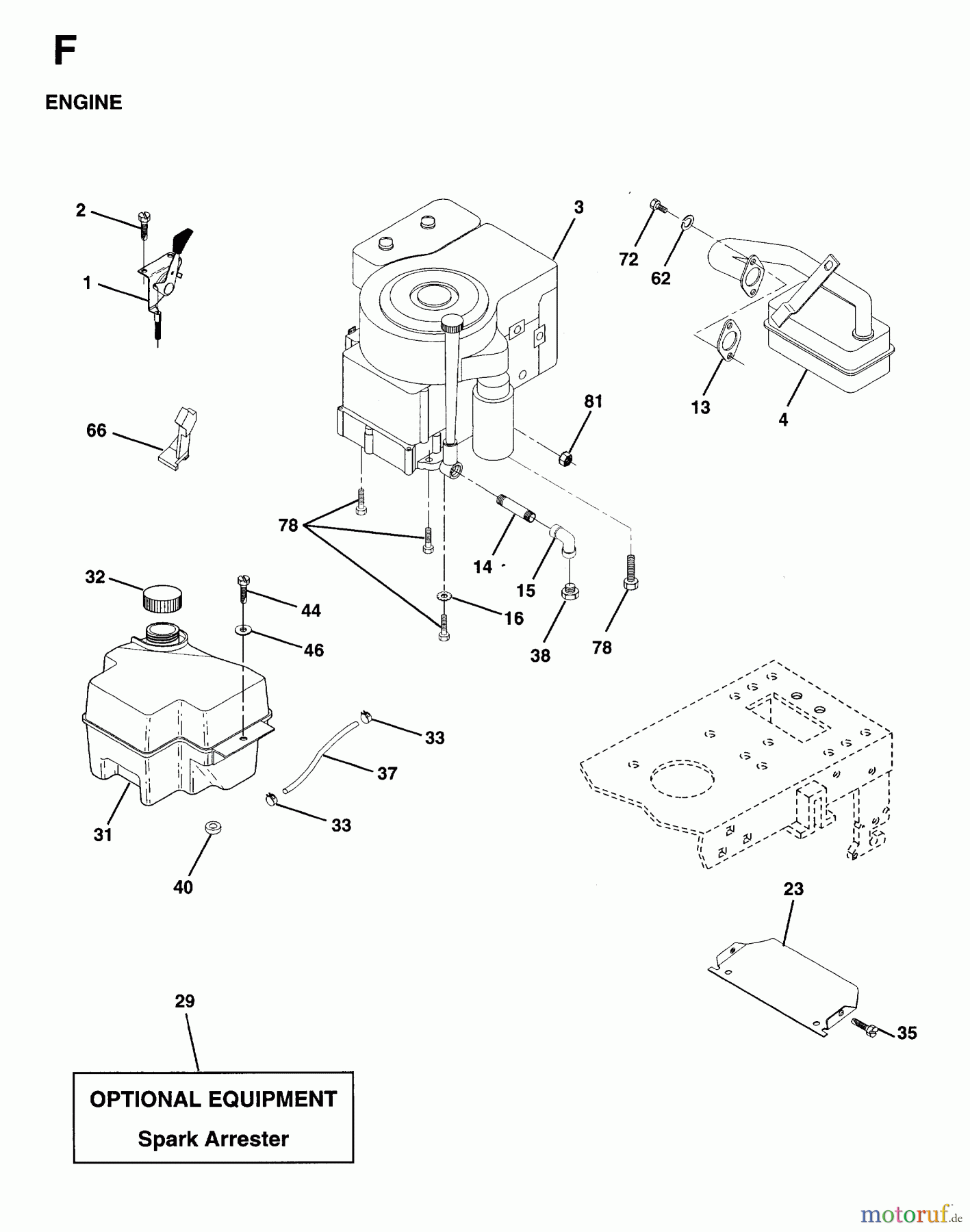  Jonsered Rasen  und Garten Traktoren LT15 (954130003) - Jonsered 42