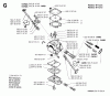 Jonsered BP40 - String/Brush Trimmer (1995-02) Ersatzteile CARBURETOR DETAILS
