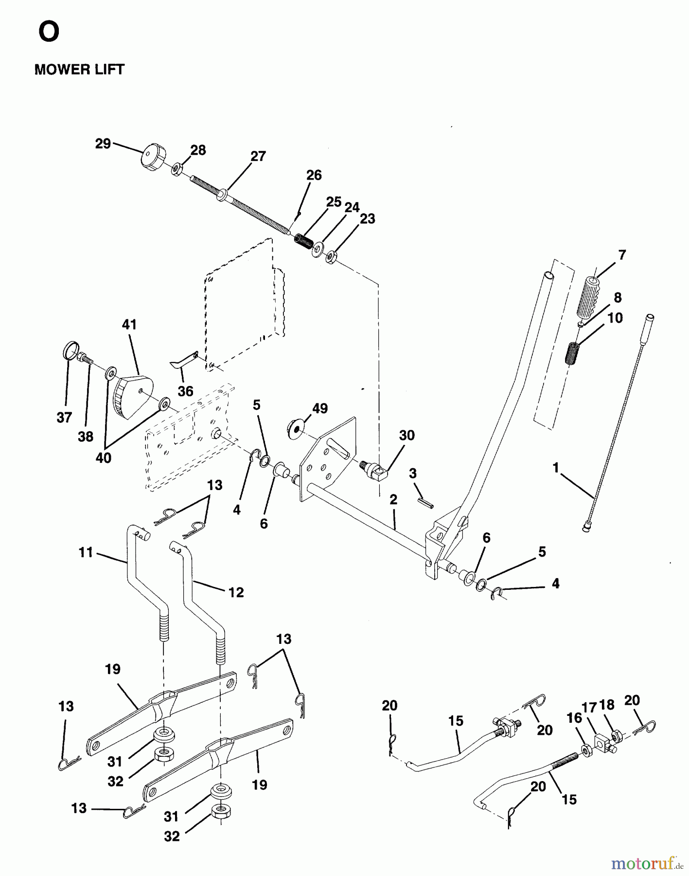  Jonsered Rasen  und Garten Traktoren LT15 (954130003) - Jonsered 42