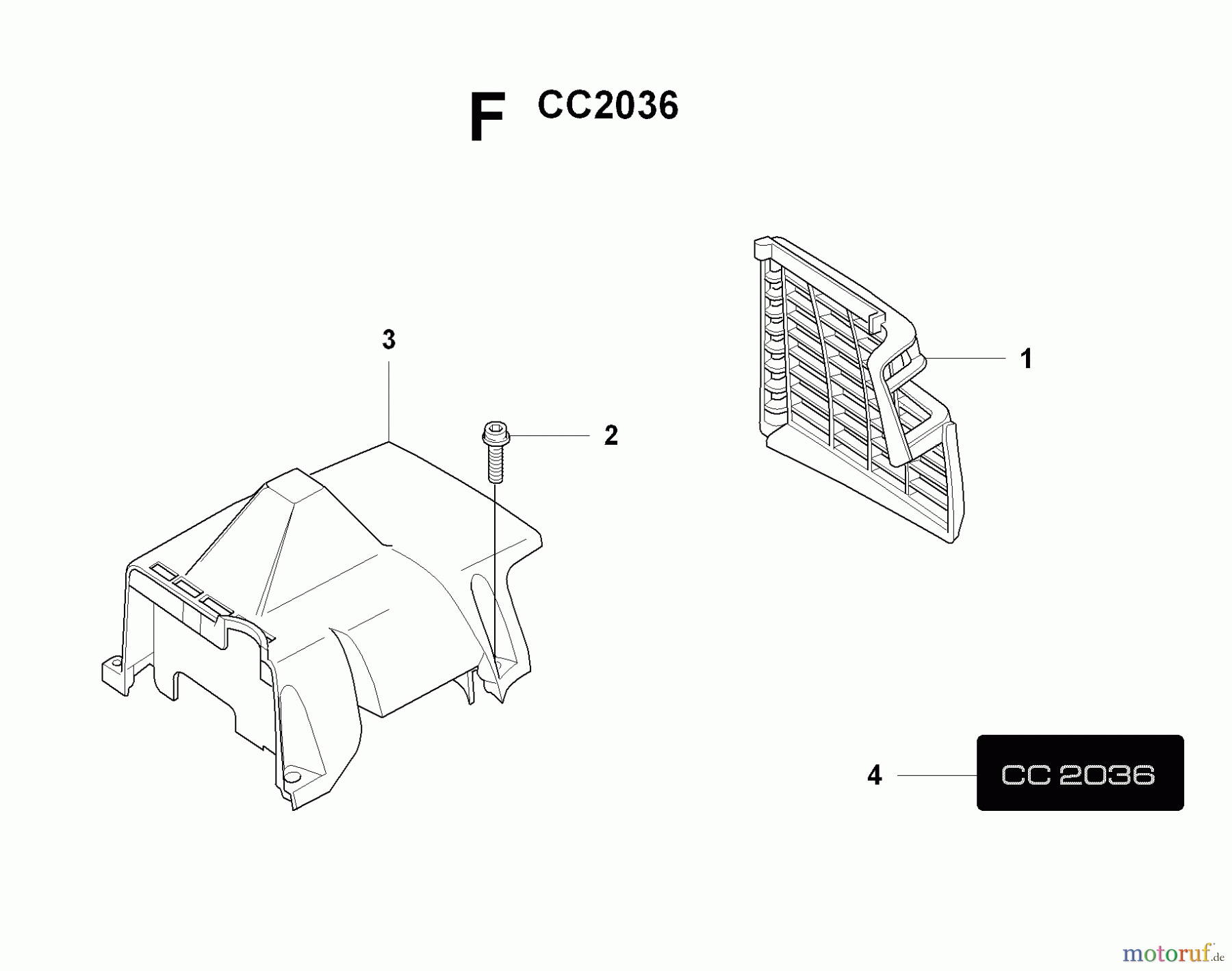 Jonsered Motorsensen, Trimmer CC2036 - Jonsered String/Brush Trimmer (2008-08) COVER
