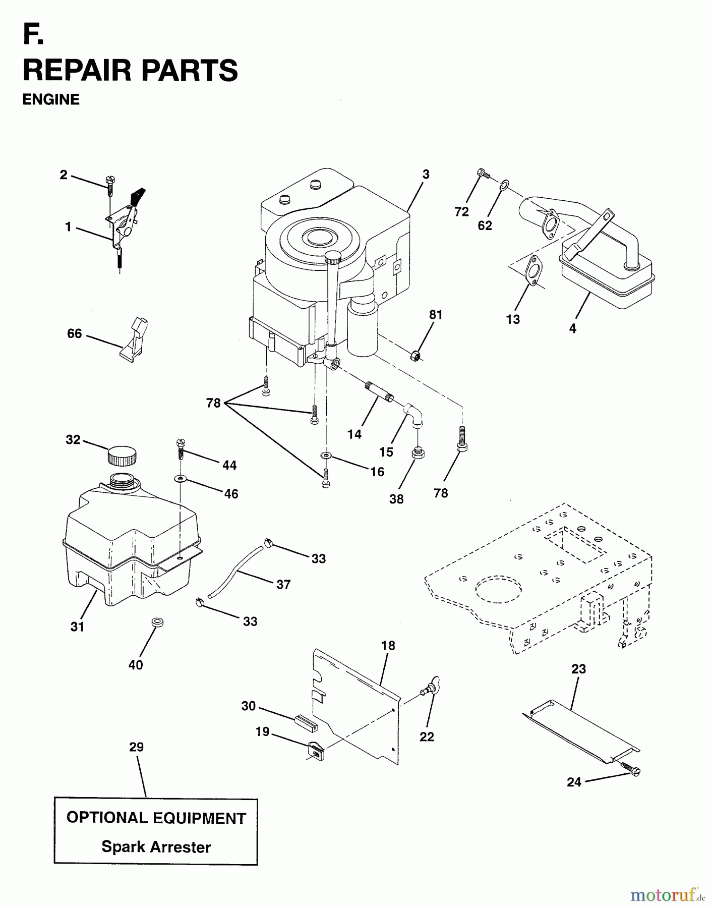  Jonsered Rasen  und Garten Traktoren LT15 (954820221) - Jonsered 42