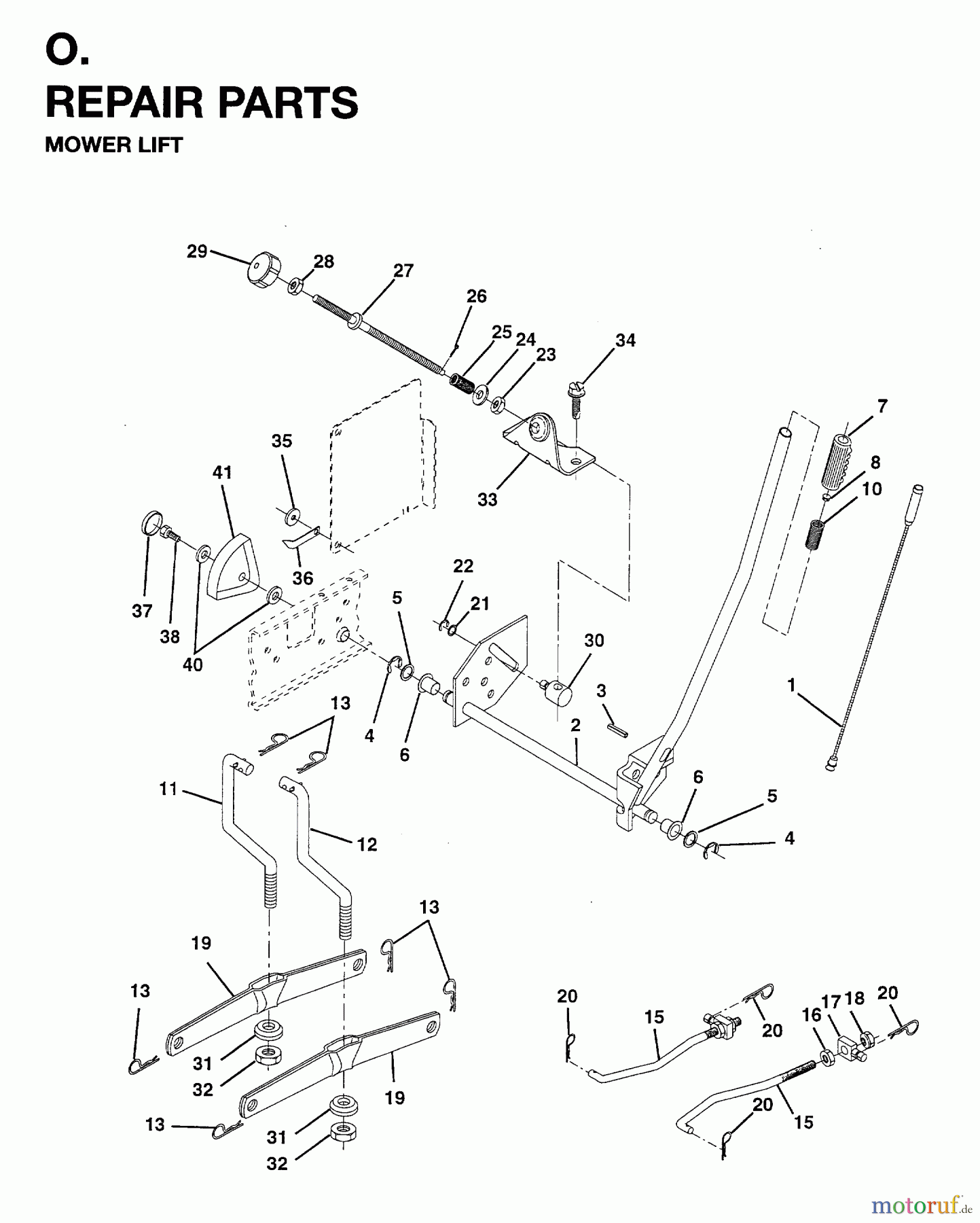  Jonsered Rasen  und Garten Traktoren LT15 (954820221) - Jonsered 42
